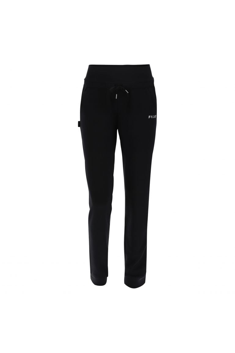 Carica immagine in Galleria Viewer, Pantaloni a vita alta con coulisse e fondo rivoltabile