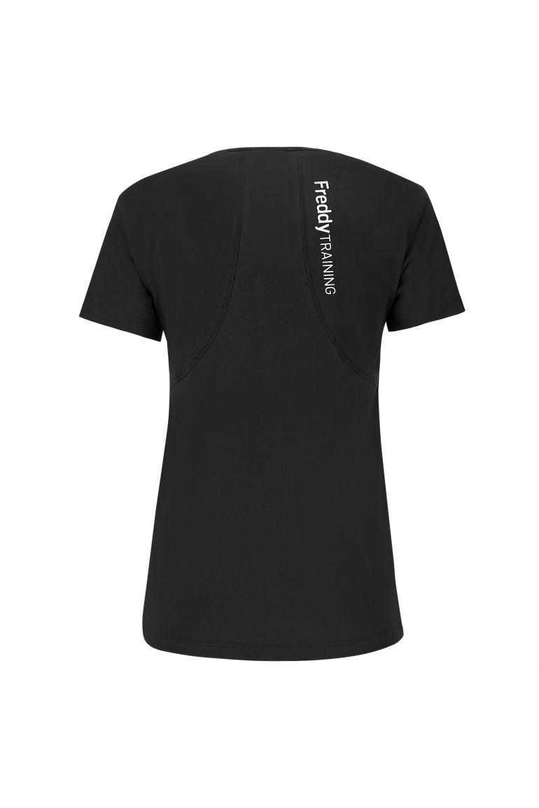 Carica immagine in Galleria Viewer, T-shirt stampa FREDDY TRAINING floreale e retro con cuciture