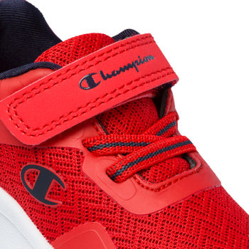 Carica immagine in Galleria Viewer, SCARPE Champion Softy Evolve B TD rosse da ragazzo in tessuto mesh