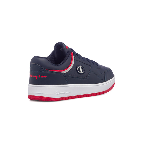 Carica immagine in Galleria Viewer, SCARPE Champion Rebound Low B GS blu da ragazzo con logo laterale