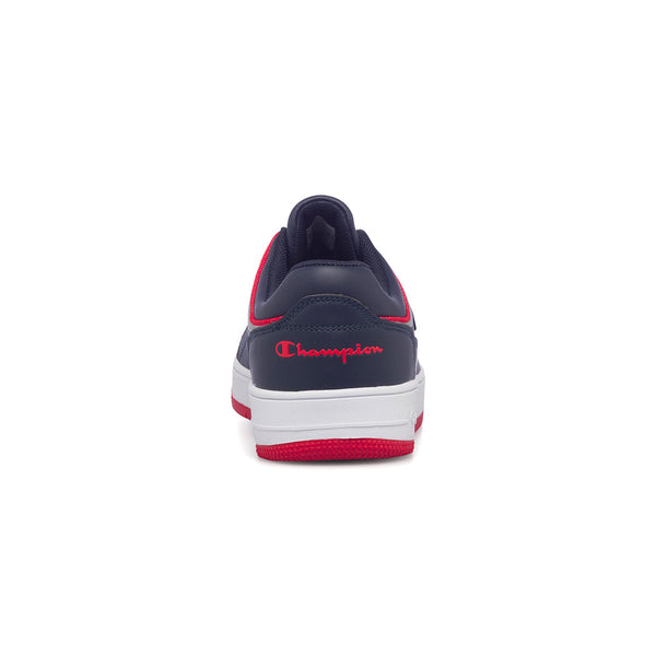 Carica immagine in Galleria Viewer, SCARPE Champion Rebound Low B GS blu da ragazzo con logo laterale