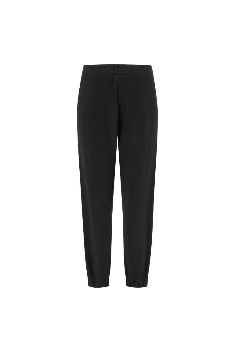 Carica immagine in Galleria Viewer, Pantaloni comfort in interlock con elastico su vita e fondo