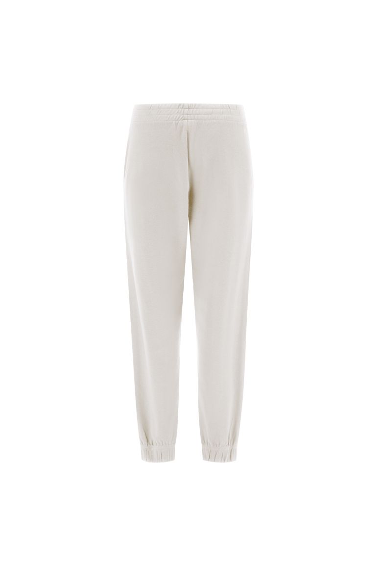 Carica immagine in Galleria Viewer, Pantaloni comfort in interlock con elastico su vita e fondo
