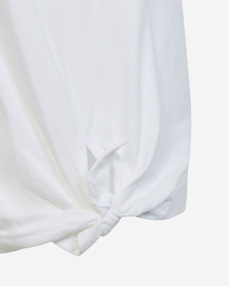 Carica immagine in Galleria Viewer, T-shirt manica corta in cotone da ragazza con nodo laterale