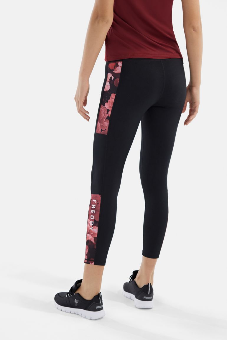 Carica immagine in Galleria Viewer, Leggings SuperFit ecologici con bande laterali texturizzates