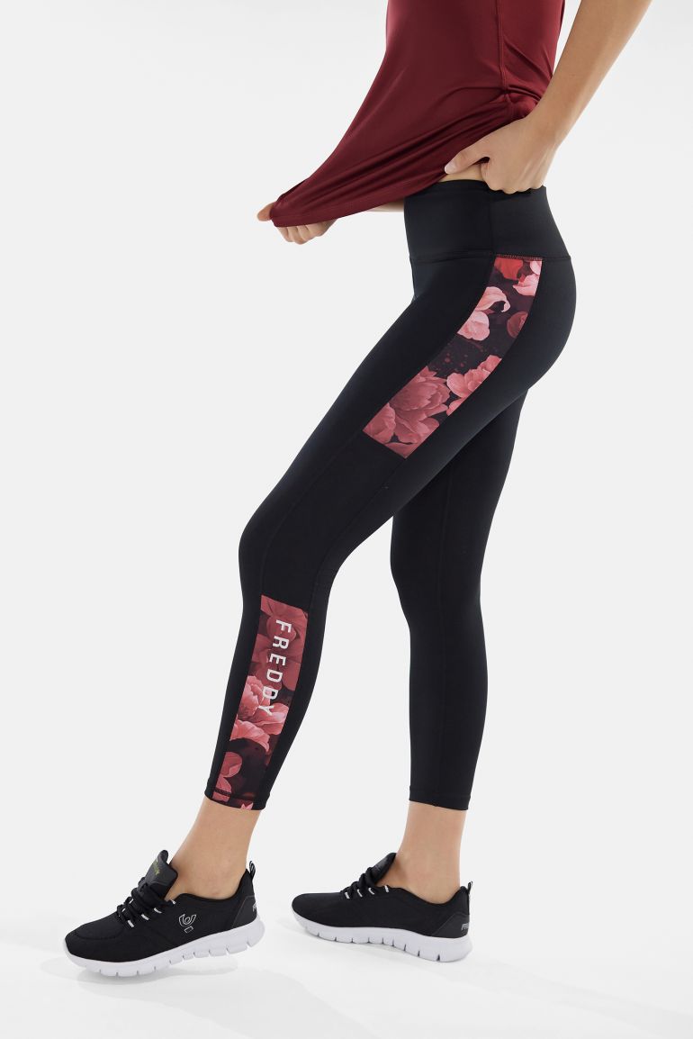 Carica immagine in Galleria Viewer, Leggings SuperFit ecologici con bande laterali texturizzates