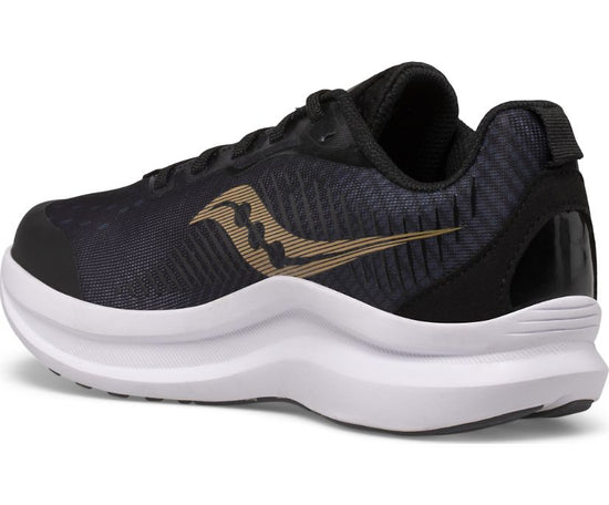 Carica immagine in Galleria Viewer, SCARPE SAUCONY ENDORPHIN KDZ BLACK/GOLD JR