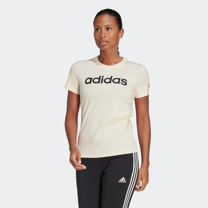 Carica immagine in Galleria Viewer, T-SHIRT ADIDAS LOUNGEWEAR ESSENTIALS SLIM LOGO
