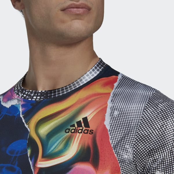 Carica immagine in Galleria Viewer, T-SHIRT ADIDAS DA TENNIS U.S. SERIES PRINTED FREELIFT