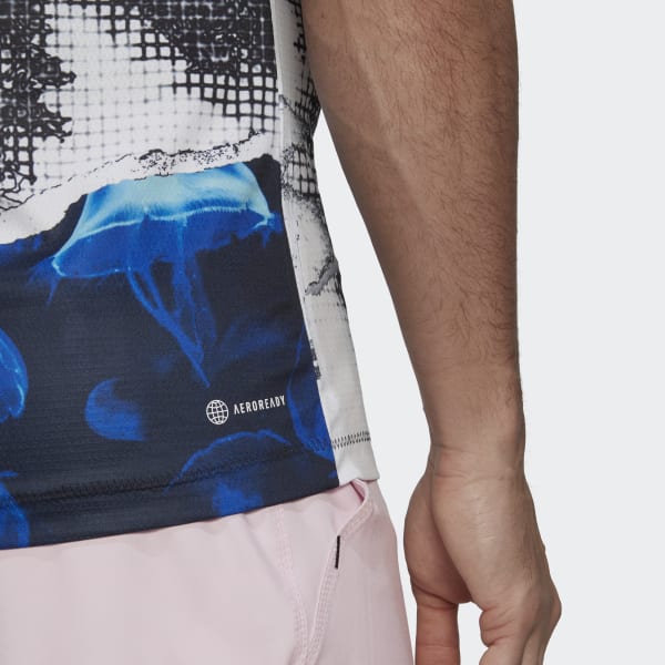 Carica immagine in Galleria Viewer, T-SHIRT ADIDAS DA TENNIS U.S. SERIES PRINTED FREELIFT
