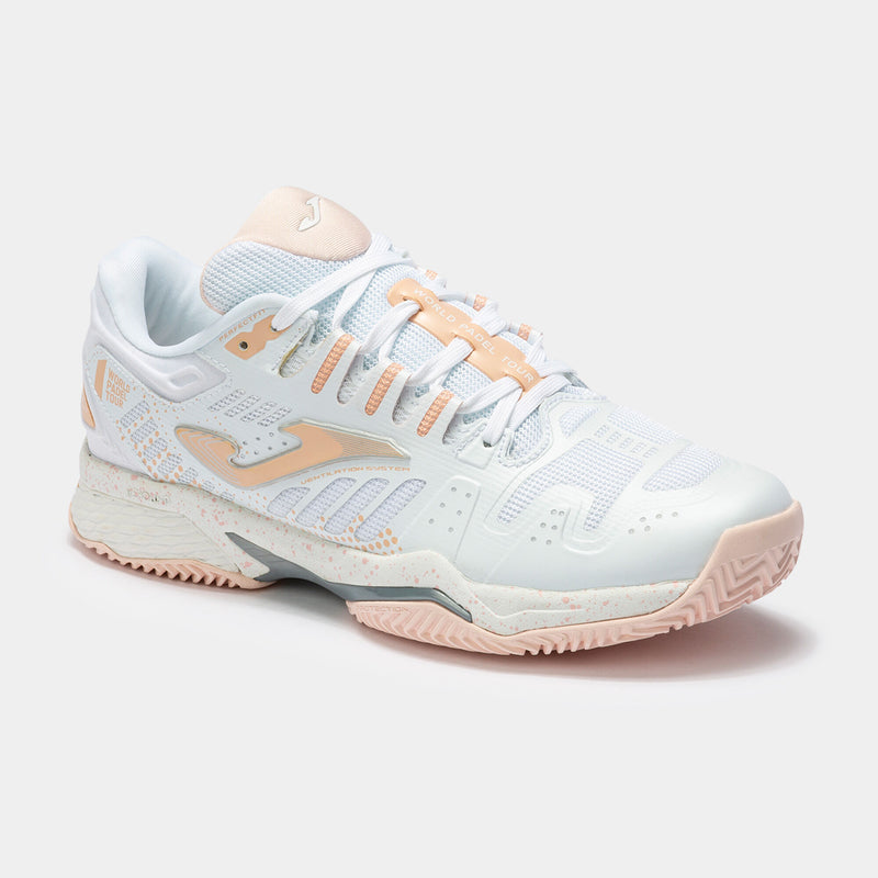 Carica immagine in Galleria Viewer, SCARPE JOMA SLAM 22 ARGILLA DONNA BIANCO ROSA