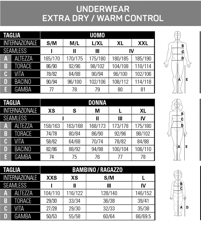 Carica immagine in Galleria Viewer, CALZAMAGLIA 3/4 MAN - EXTRA DRY SKINTECH