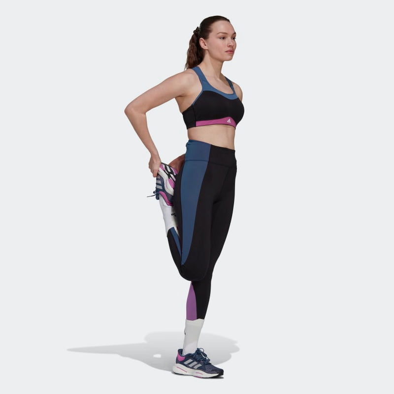 Carica immagine in Galleria Viewer, PANTALONE ADIDAS TIGHT 7/8 OWN THE RUN COLORBLOCK