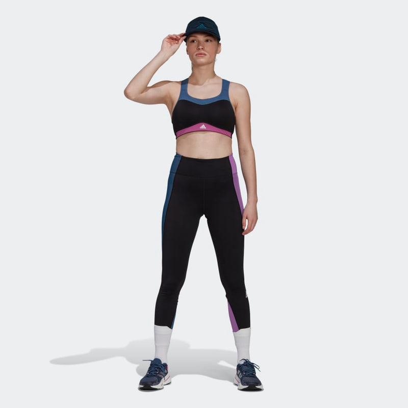 Carica immagine in Galleria Viewer, PANTALONE ADIDAS TIGHT 7/8 OWN THE RUN COLORBLOCK