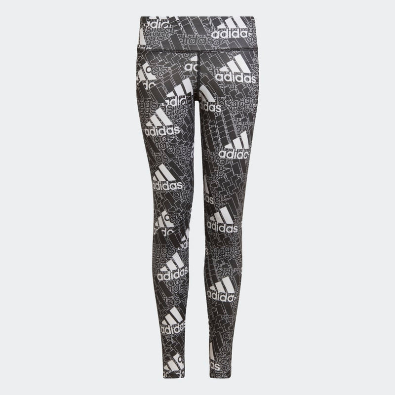 Carica immagine in Galleria Viewer, PANTALONI ADIDAS TIGHT LUNGHI AEROREADY DESIGNED TO MOVE BRAND LOVE