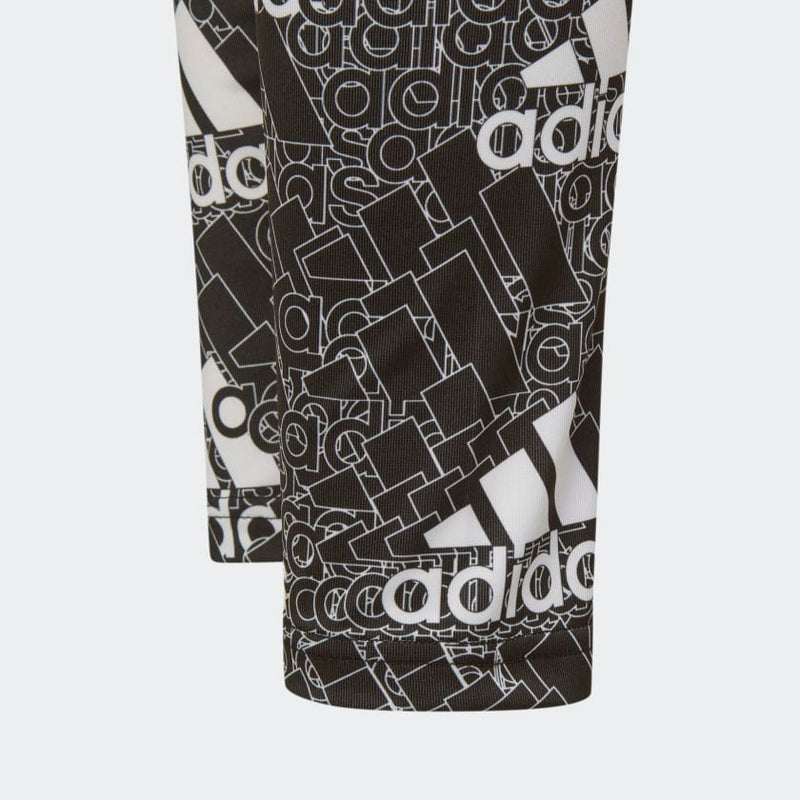 Carica immagine in Galleria Viewer, PANTALONI ADIDAS TIGHT LUNGHI AEROREADY DESIGNED TO MOVE BRAND LOVE