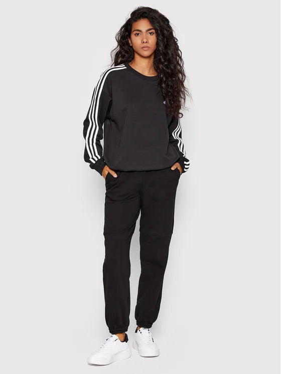 Carica immagine in Galleria Viewer, FELPA ADIDAS Essentials Studio Nero Loose Fit