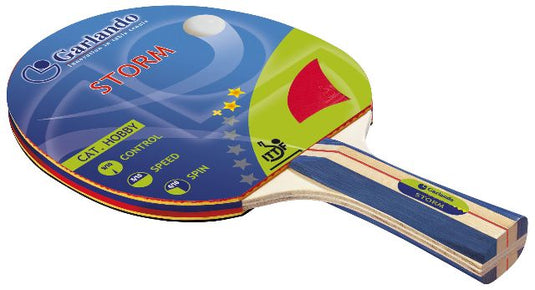 Storm 2 Stelle Racchetta da Ping Pong Approvata Ittf