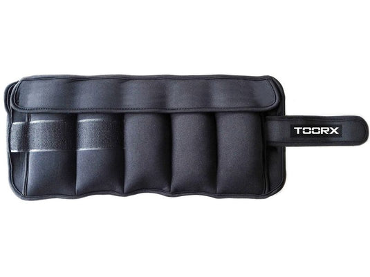 polsiere/cavigliere appesantite con pesi estrabili 2.5 kg AHF 093 Toorx