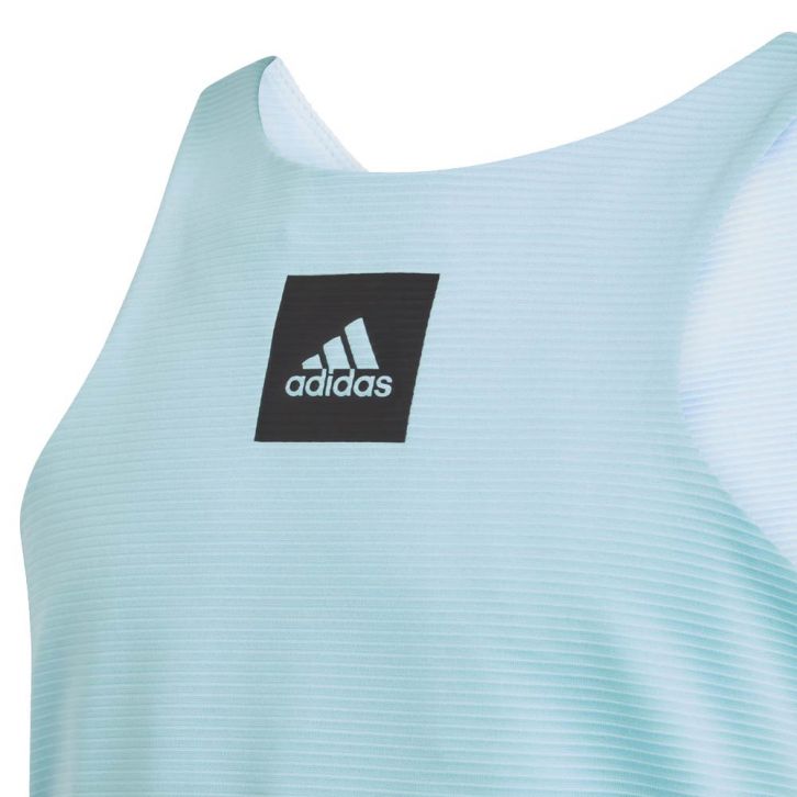 Carica immagine in Galleria Viewer, CANOTTA ADIDAS JUNIOR FILLE HEAT.RDY PARIS BLEU