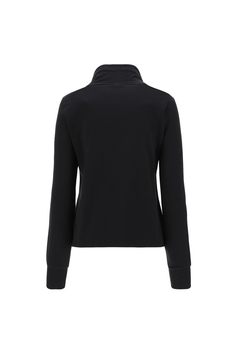 Carica immagine in Galleria Viewer, FELPA ZIP FREDDY NERO