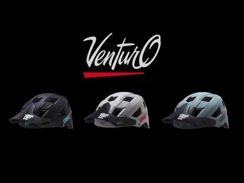 Carica e riproduci video in Gallery Viewer, casco bici Urge Venturo Grey helmet