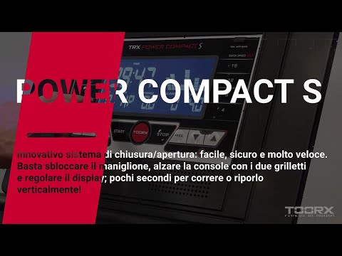 Carica e riproduci video in Gallery Viewer, TAPIS ROULANT TRX POWER COMPACT S
