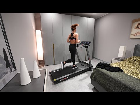 Carica e riproduci video in Gallery Viewer, Tapis Roulant TFK 855 SLIM