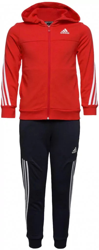 Carica immagine in Galleria Viewer, Tuta Adidas B Cotone Ts Blu Rosso Bambino