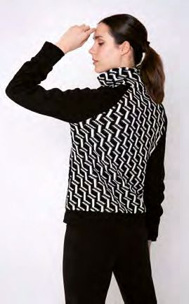 Carica immagine in Galleria Viewer, TUTA DONNA FELPA FULLZIP JACQUARD