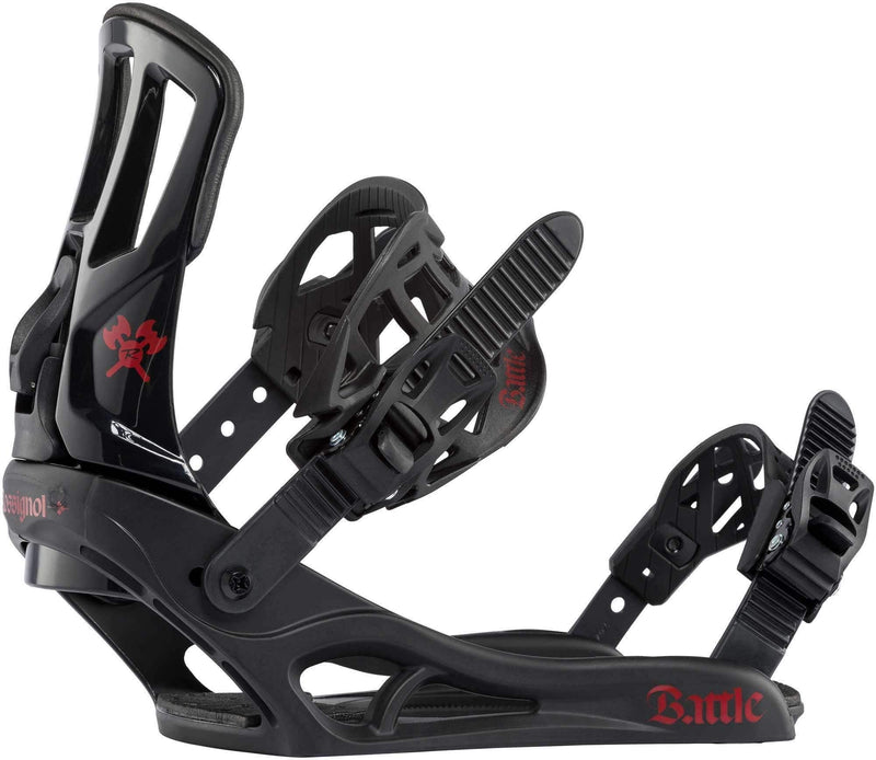 Carica immagine in Galleria Viewer, ATTACCHI SNOWBOARD UOMO ROSSIGNOL BATTLE BLACK/RED (XL)