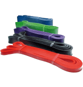 Power Band elastico di resistenza anello verde AHF 131 Toorx