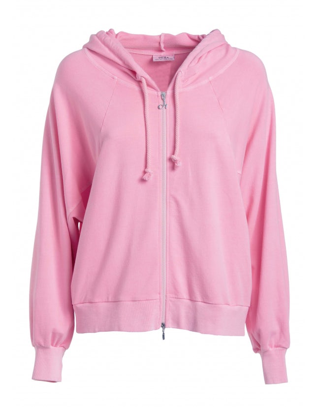 Carica immagine in Galleria Viewer, FELPA CON ZIP E CAPPUCCIO ECO-WEAR