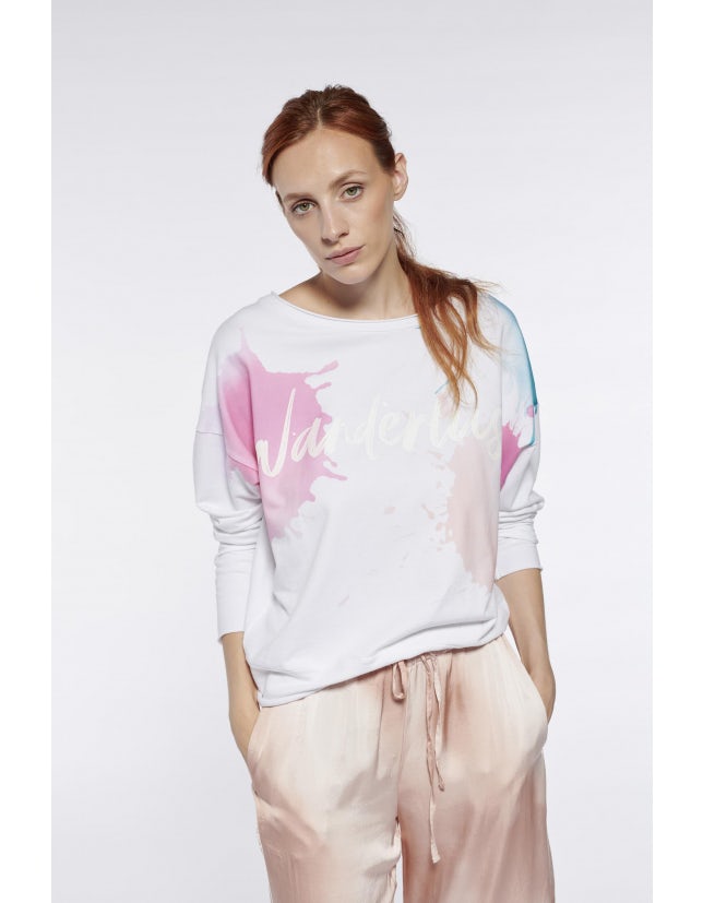 Carica immagine in Galleria Viewer, FELPA DEHA GRAFICA ECO-WEAR