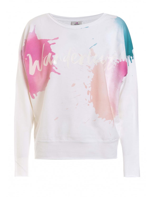 Carica immagine in Galleria Viewer, FELPA DEHA GRAFICA ECO-WEAR