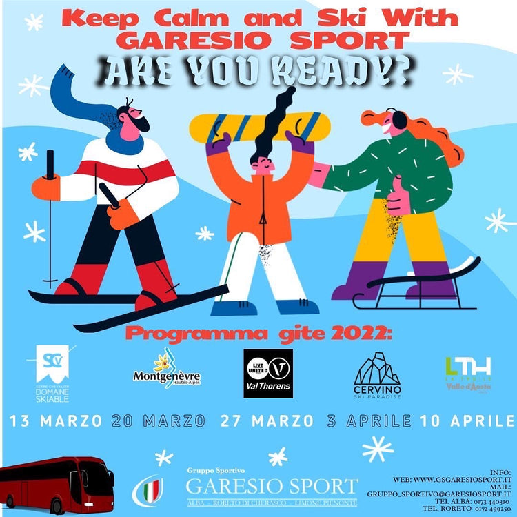 Ripartono le gite dello sci club Garesio Sport