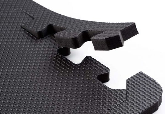 Set Tappetini Componibili Nero, dim 62x62x1,2 cm