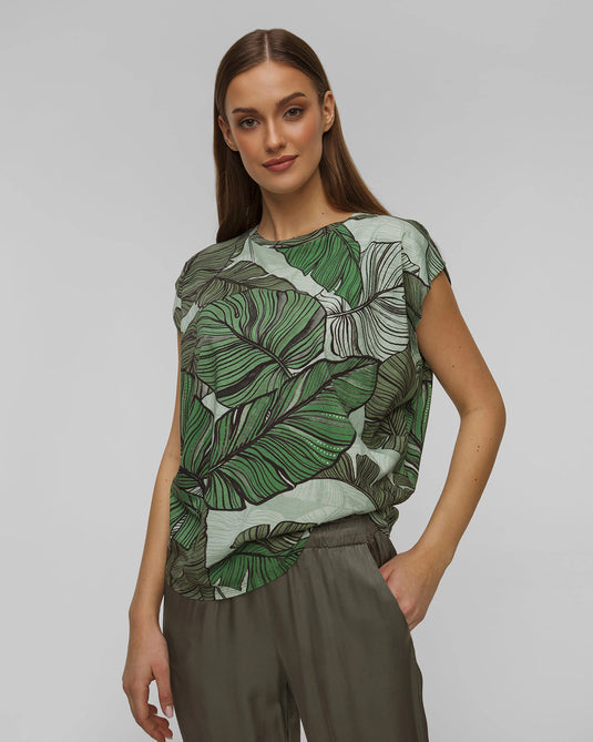 T-shirt a foglie