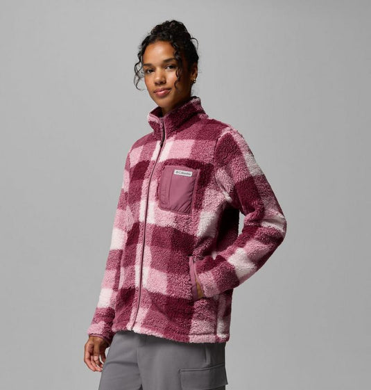 Giacca stampata in Sherpa West Bend™ II da donna