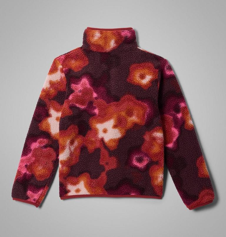Carica immagine in Galleria Viewer, Pile Sherpa stampato con abbottonatura corta Helvetia™ II da ragazzo
