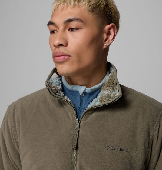 Giacca in pile Sherpa reversibile Winter Pass™ da uomo