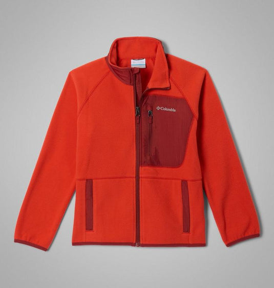 Giacca in pile con materiali riciclati Fast Trek™ da ragazzo