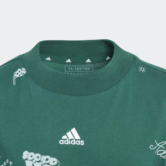 T-SHIRT ADIDAS PER BAMBINI A MANICHE CORTE