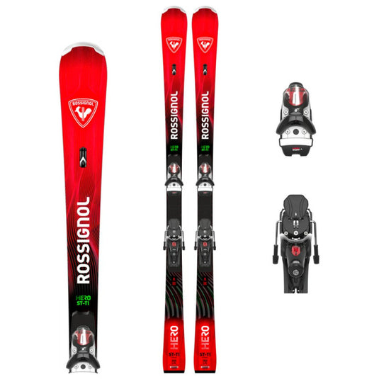 Sci HERO ST TI R22 + Attacchi SPX 14 ROCKERACE GW WHITE BLAC Race Carve | 2027