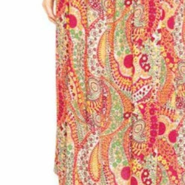 Carica immagine in Galleria Viewer, Pantalone cropped fantasia fiori
