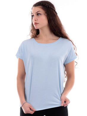 T-SHIRT CON INSERTI IN RASO DEHA