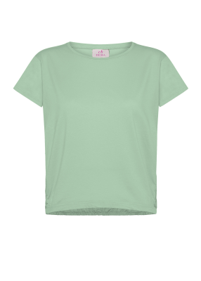 T-shirt cotone e seta