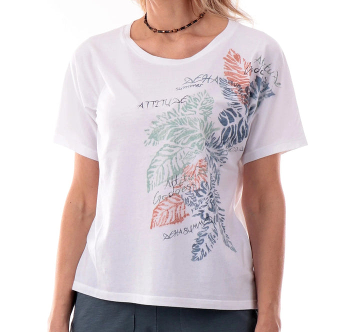 T-shirt cotone fantasia