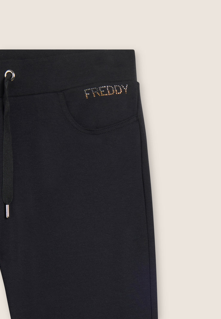 Carica immagine in Galleria Viewer, Pantaloni sportivi da donna con tasche interne e strass
