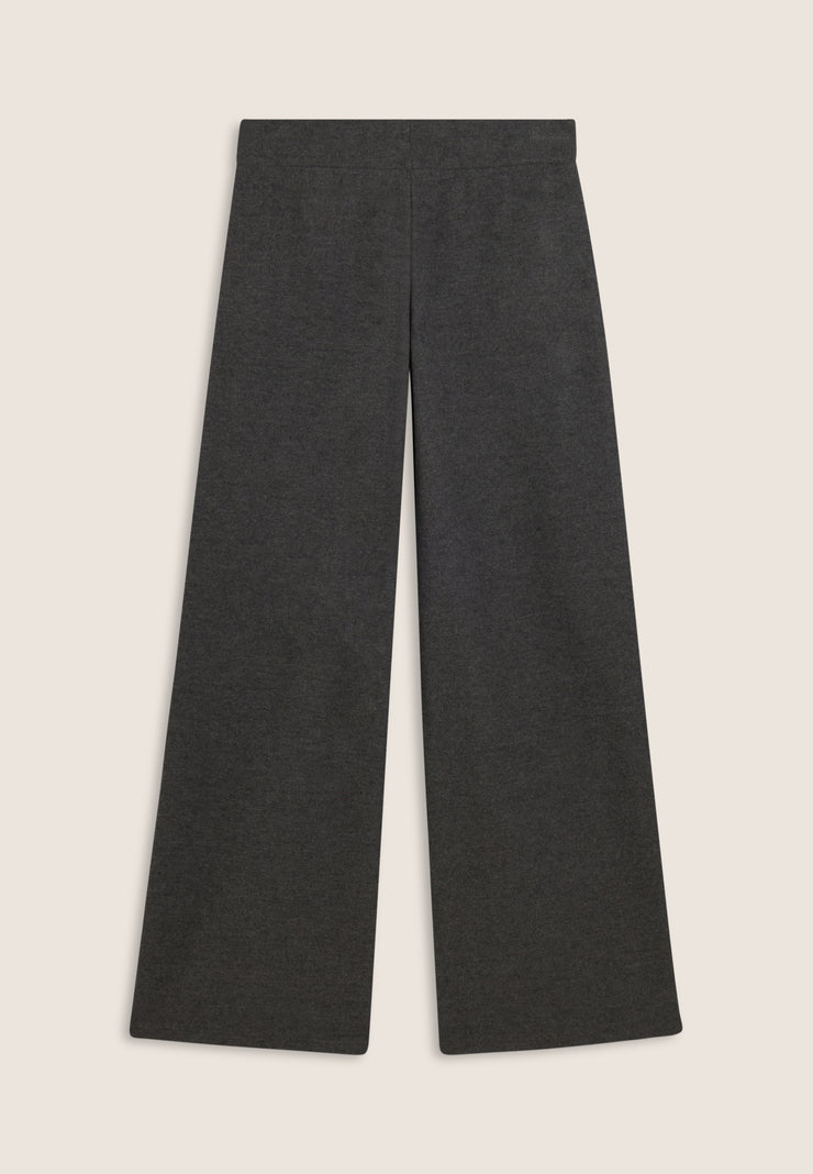 Carica immagine in Galleria Viewer, Pantaloni donna wide leg effetto tricot
